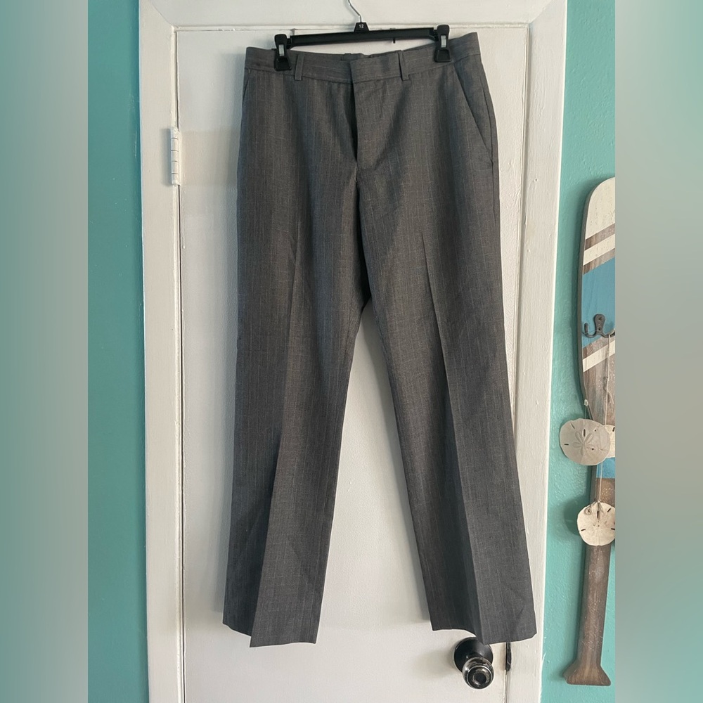 Perry Ellis Charcoal Gray Trousers NWOT